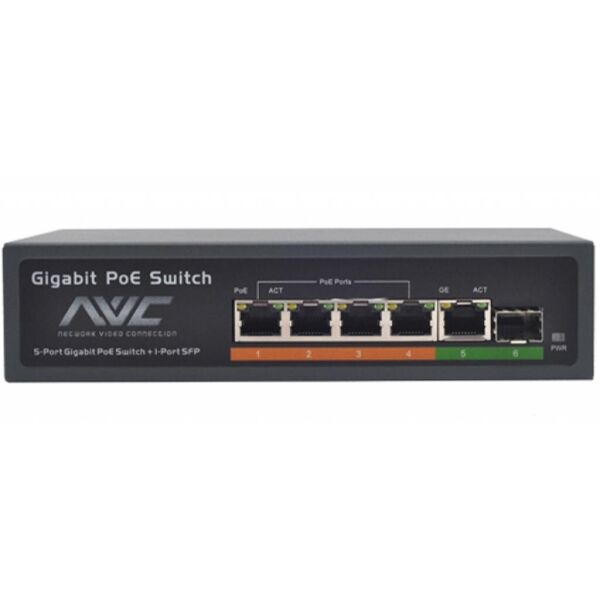 

Коммутатор сетевой NVC NVC-604Gs