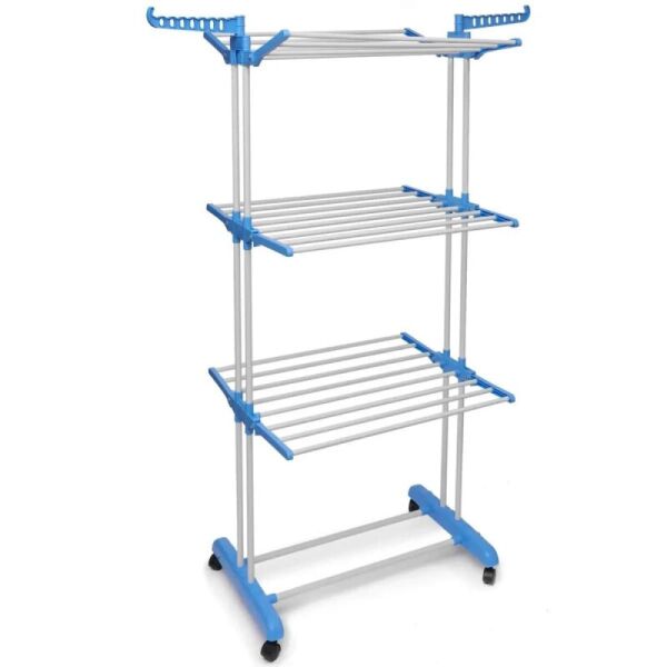 

Описание Сушилки для белья многоярусной напольной Garment Rack With Wheels TW116