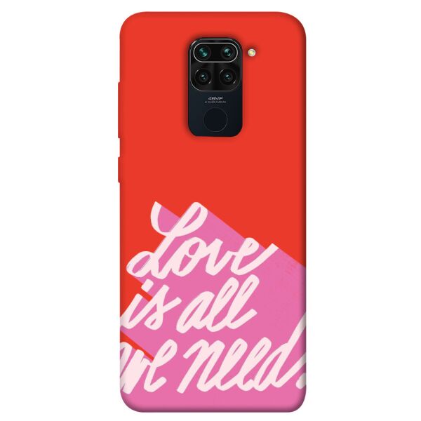 

Чехол itsPrint Love is all need для Xiaomi Redmi Note 9 / Redmi 10X