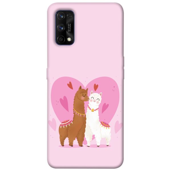 

Чехол itsPrint Милые ламы для Realme 7 Pro