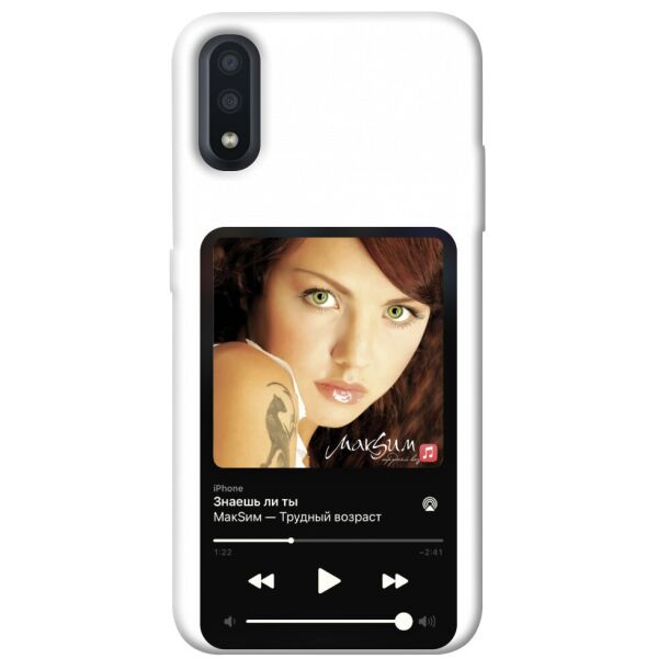 

Чехол itsPrint Music style 1 для Samsung Galaxy A01