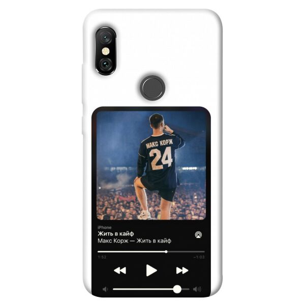

Чехол itsPrint Music style 4 для Xiaomi Redmi Note 6 Pro