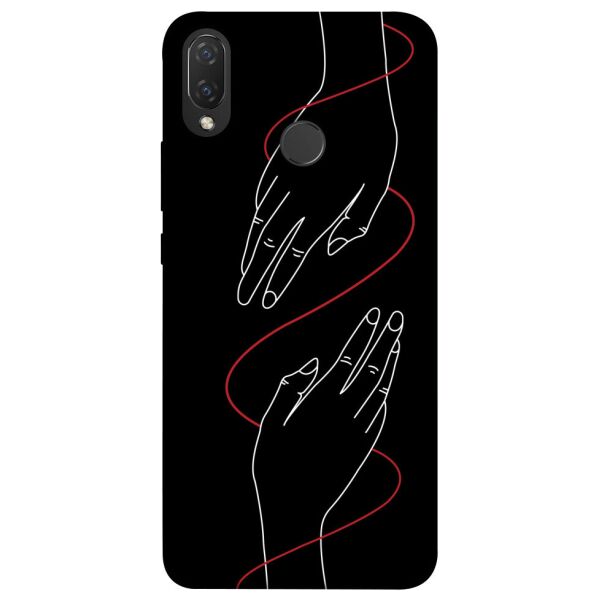 

Чехол itsPrint Плетение рук для Huawei P Smart+ (nova 3i)
