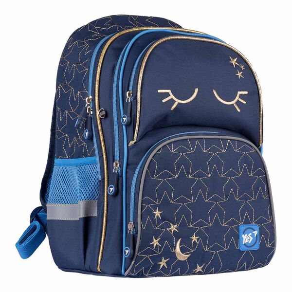 

Рюкзак школьный YES Juno Sweet Dreams S-30 16,5 л 37 × 28 × 16 см синий (555483)
