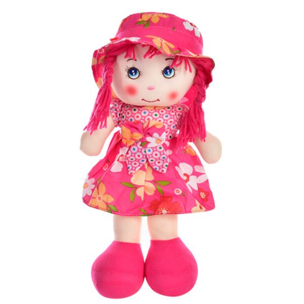 

Кукла мягконабивная Bambi WW8197-1, 40 см (Розовая)