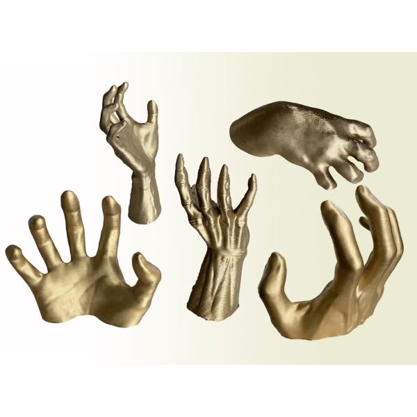 

Настенный декор Qumax Кюмакс Руки золотистый (hands-06)