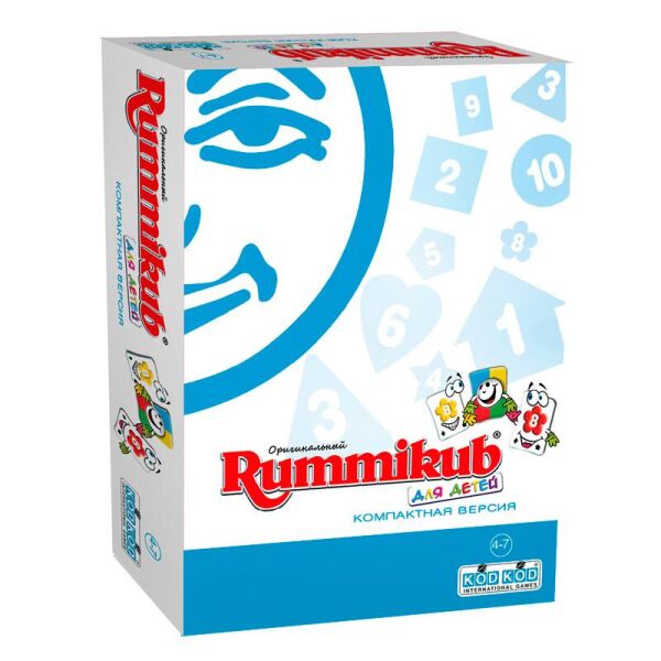 

Rummikub для детей (компактная версия). Настольная игра, KodKod