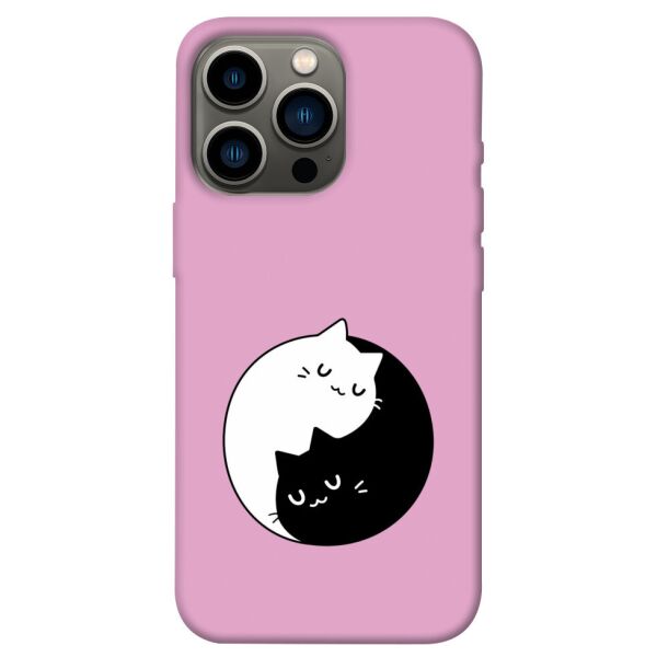 

Чехол itsPrint Коты инь-янь для Apple iPhone 13 Pro (6.1")