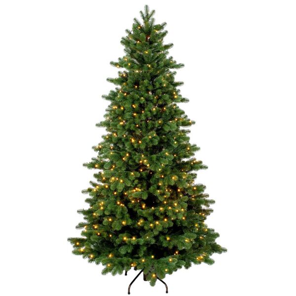 

Искусственная ёлка Kvazar Квазар Тациано с лампочками 270 см зеленая (С099d)