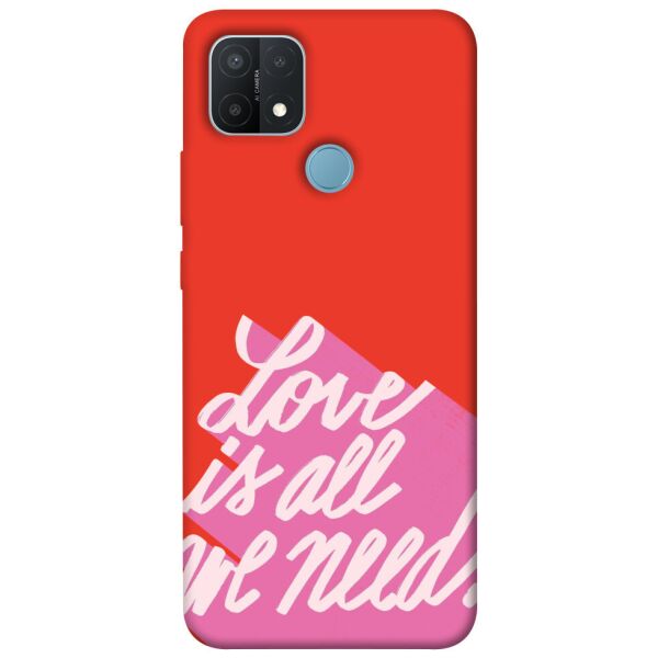 

Чехол itsPrint Love is all need для Oppo A15s / A15