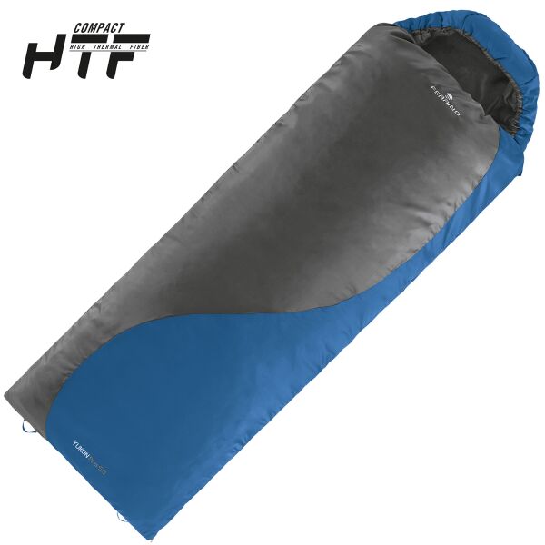 

Спальный мешок Ferrino Yukon Plus SQ Maxi/+7°C Blue Left (86365IBB)