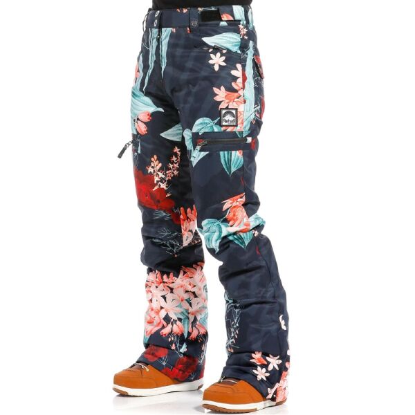 

Rehall брюки Romy W 2022 floral red L