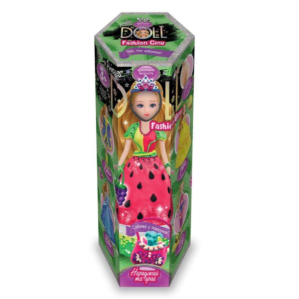 

Набор креативного творчества "Princess doll" 2 бол. укр. в кор.26*11*10см (8шт)