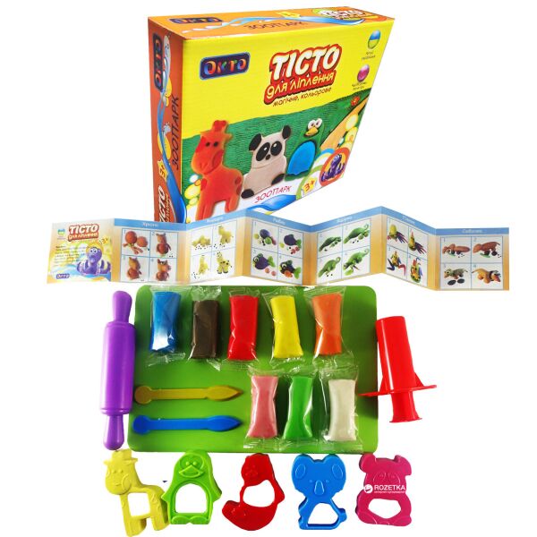 

Набор теста для лепки "Wild jungle" ТМ"Lovin*do" в кор. 36*29*7см (10шт)