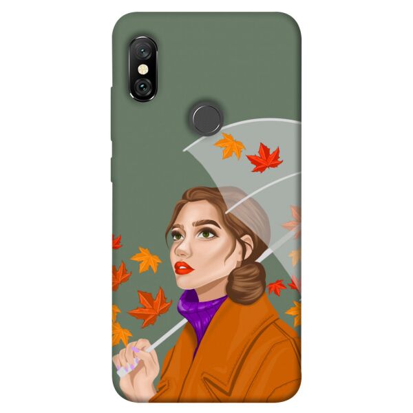 

Чехол itsPrint Девушка с зонтом для Xiaomi Redmi Note 6 Pro