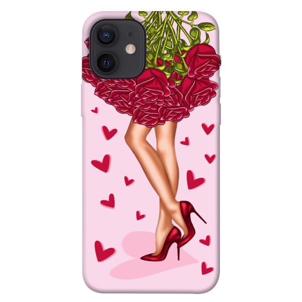

Чехол itsPrint Red roses для Apple iPhone 12 (6.1")