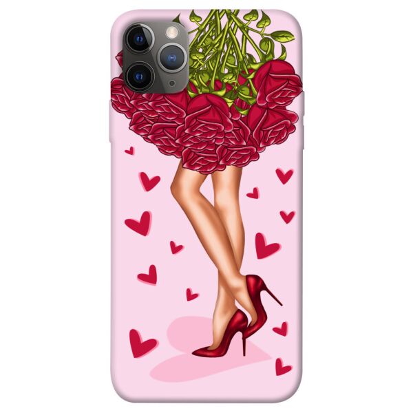 

Чехол itsPrint Red roses для Apple iPhone 12 Pro (6.1")
