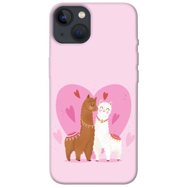 

Чехол itsPrint Милые ламы для Apple iPhone 13 (6.1")