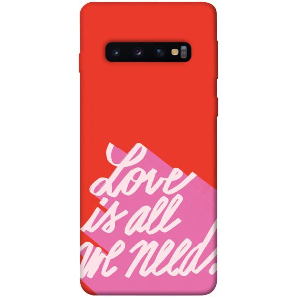 

Чехол itsPrint Love is all need для Samsung Galaxy S10
