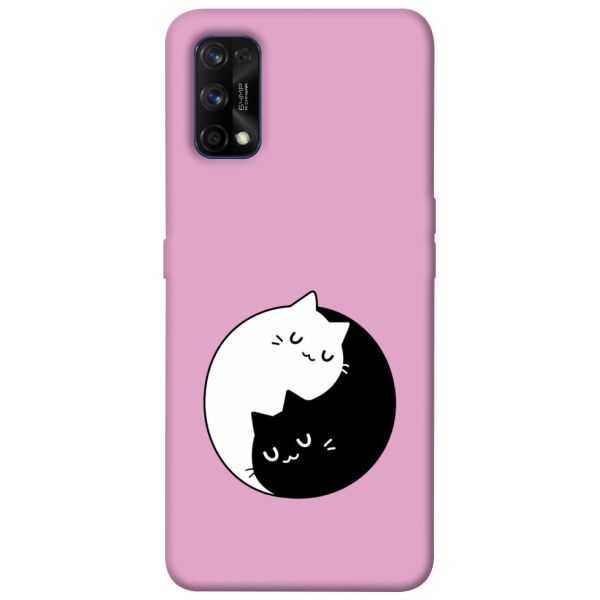 

Чехол itsPrint Коты инь-янь для Realme 7 Pro