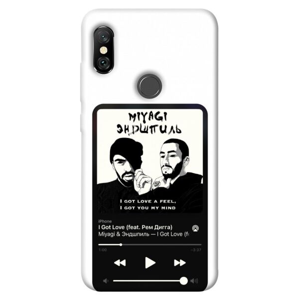 

Чехол itsPrint Music style 6 для Xiaomi Redmi Note 6 Pro