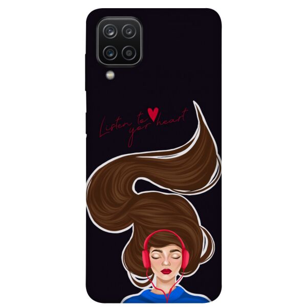 

Чехол itsPrint Listen to your heart для Samsung Galaxy A12