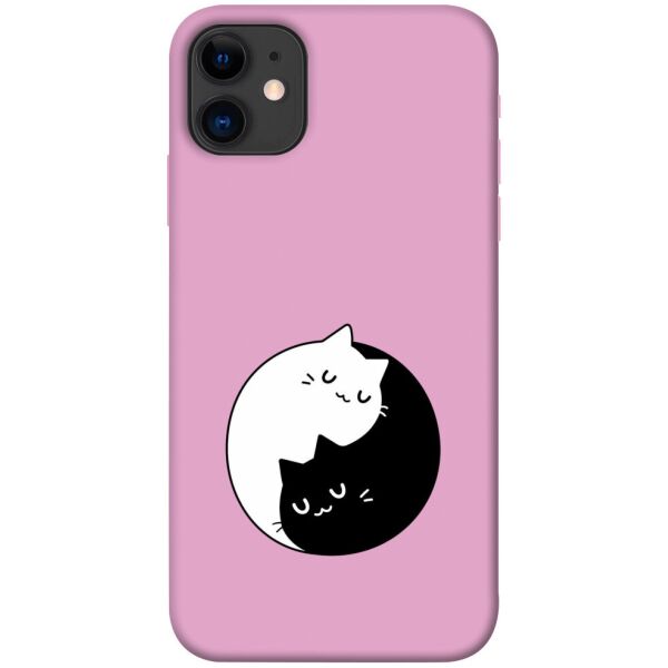 

Чехол itsPrint Коты инь-янь для Apple iPhone 11 (6.1")