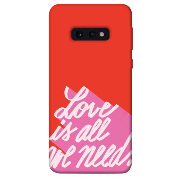 

Чехол itsPrint Love is all need для Samsung Galaxy S10e