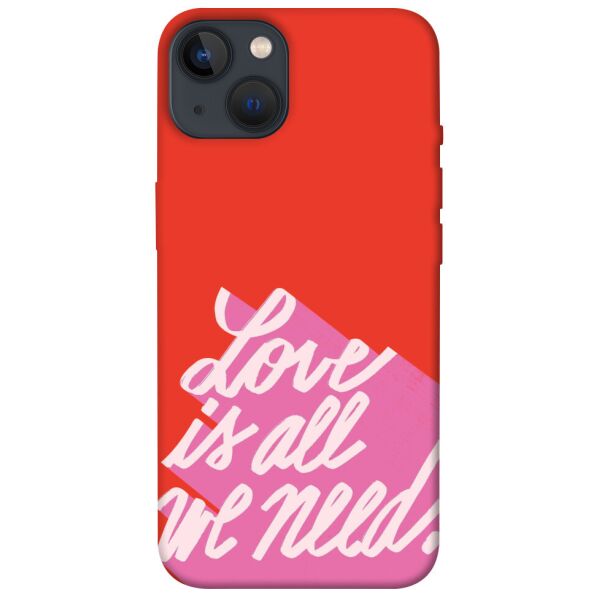

Чехол itsPrint Love is all need для Apple iPhone 13 (6.1")