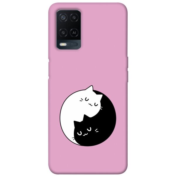 

Чехол itsPrint Коты инь-янь для Oppo A54 4G