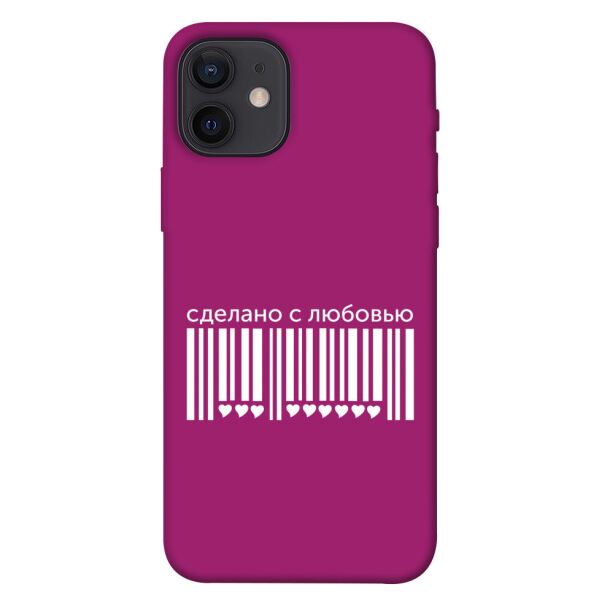 

Чехол itsPrint Сделано с любовью для Apple iPhone 12 (6.1")