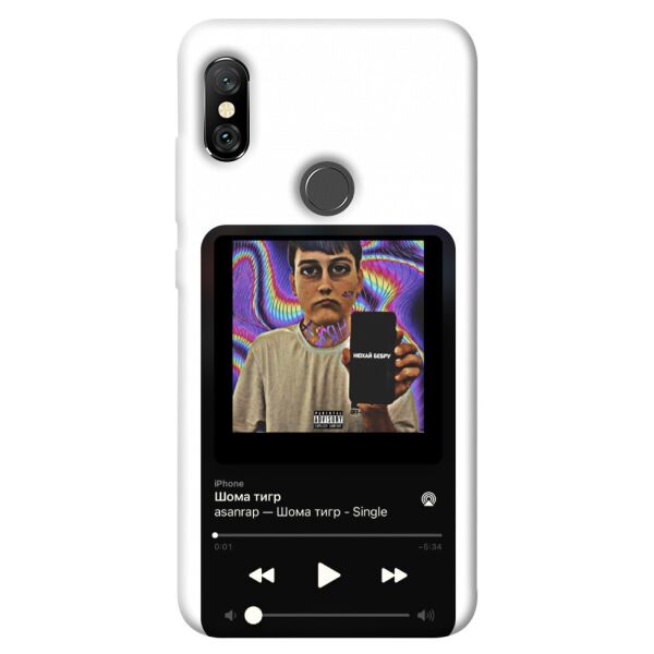 Чехол itsPrint Music style 2 для Xiaomi Redmi Note 6 Pro