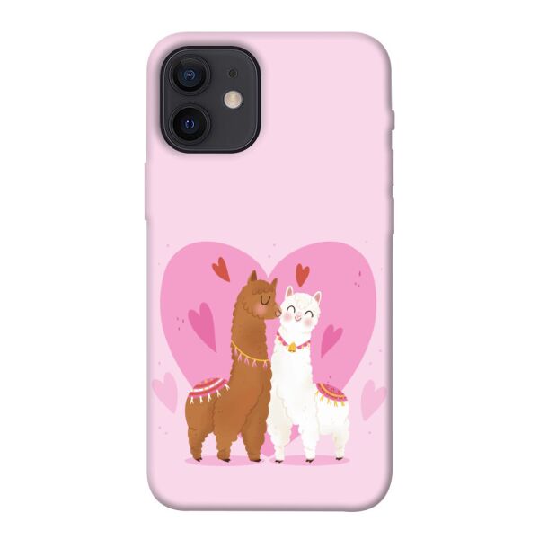 

Чехол itsPrint Милые ламы для Apple iPhone 12 mini (5.4")