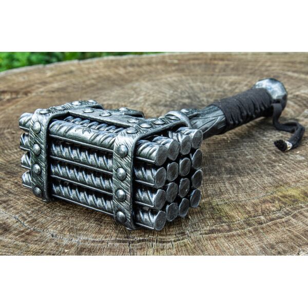 

Молоток Bushcraft THOR, скандинавский молоток ручной работы, кованый молоток, мужской подарок, молоток