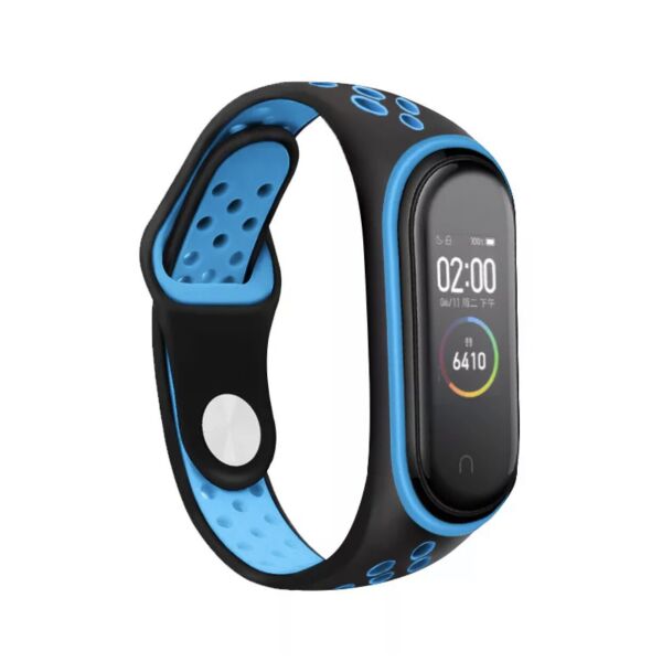 

Силиконовый ремешок Tengyue для Mi Band 6 Голубой