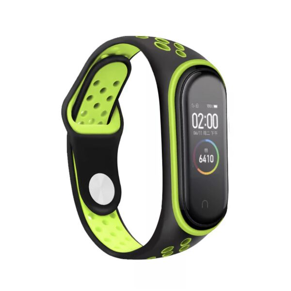 

Силиконовый ремешок Tengyue для Mi Band 6 зелёный