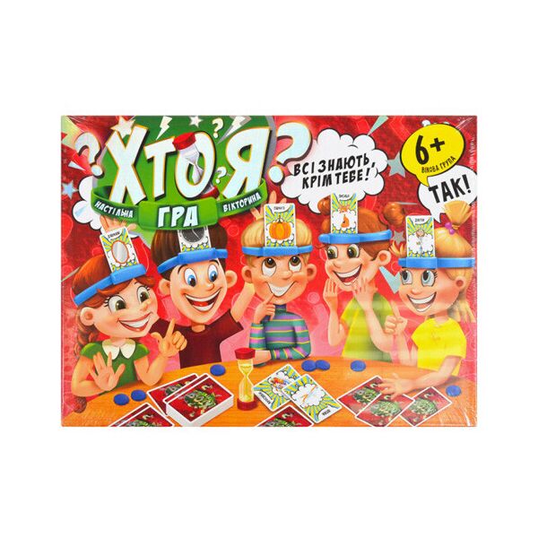 

Настольная игра викторина Кто Я УКР 168 карт, Danko Toys, HIM-02-01