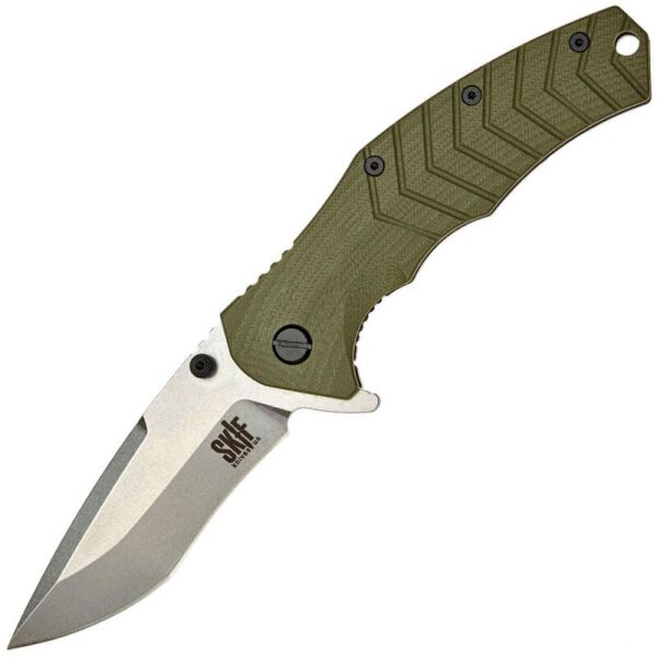 

Ніж Skif Griffin II Stonewash olive 422SEG