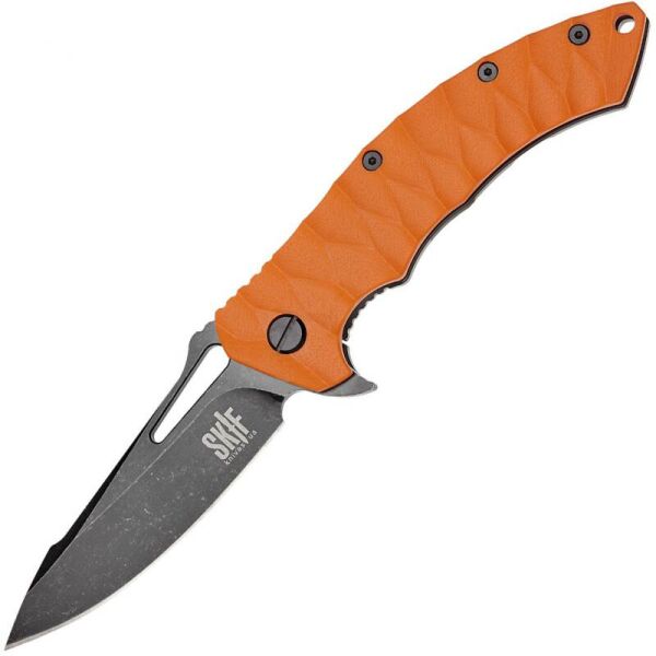 

Ніж Skif Shark II Black Stonewash orange 421SEBOR