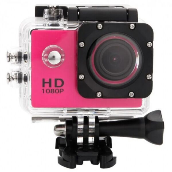 

Экшн камера Action Camera J400 ( A7) полный комплект go pro Розовая
