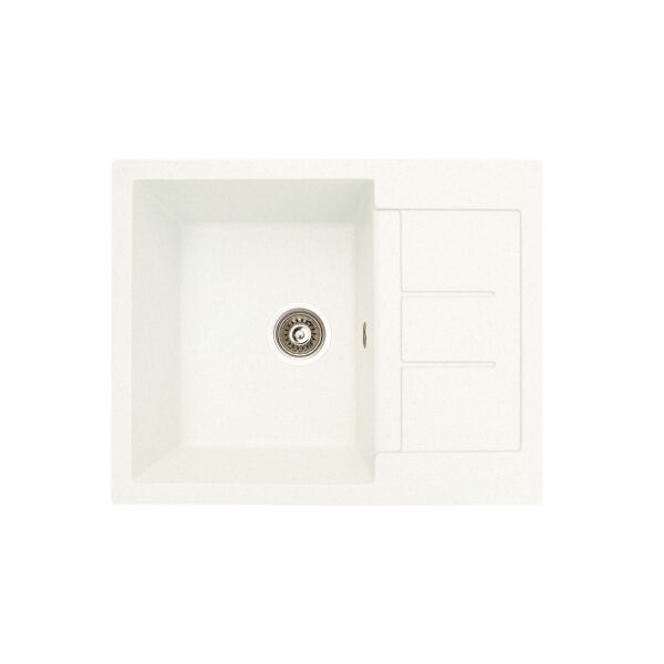 

Каменная кухонная мойка Akvatika Roll Round Прямоугольная Белый (AT-0014)