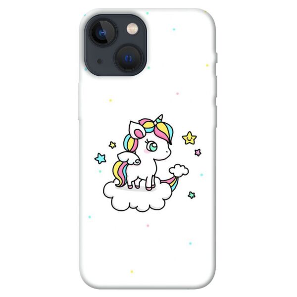 

Чехол itsPrint Единорог на облаке для Apple iPhone 13 mini (5.4")