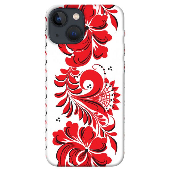 

Чехол itsPrint Червона вишиванка для Apple iPhone 13 mini (5.4")