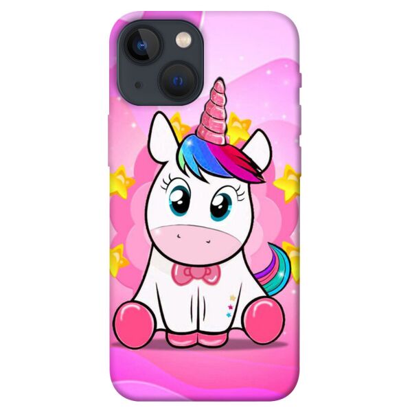 

Чехол itsPrint Красочный единорог для Apple iPhone 13 mini (5.4")