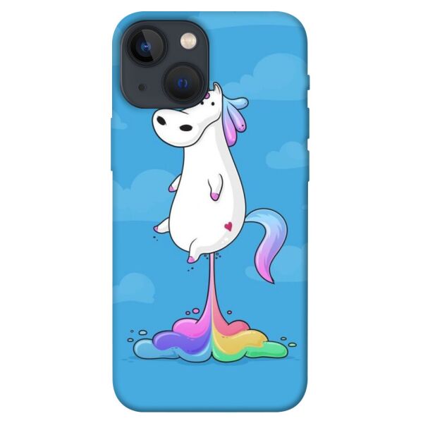 

Чехол itsPrint Единорог с радугой 2 для Apple iPhone 13 mini (5.4")