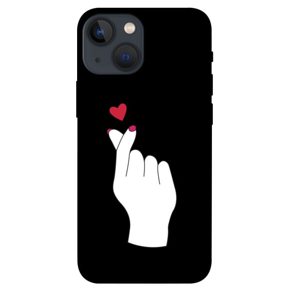 

Чехол itsPrint Сердце в руке для Apple iPhone 13 mini (5.4")