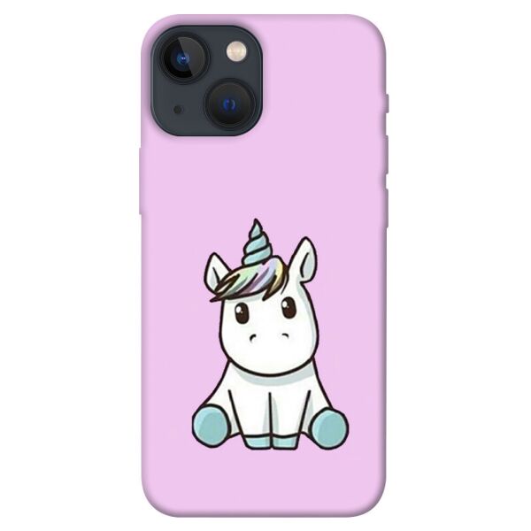 

Чехол itsPrint Маленький единорожек 2 для Apple iPhone 13 mini (5.4")