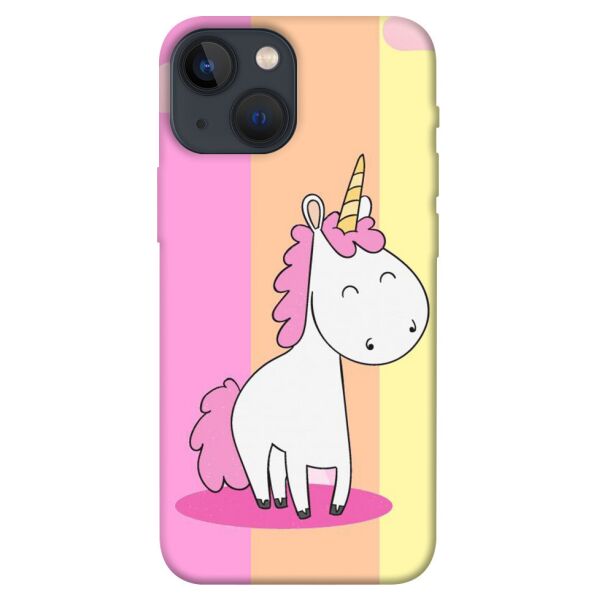

Чехол itsPrint Танцующий единорог для Apple iPhone 13 mini (5.4")