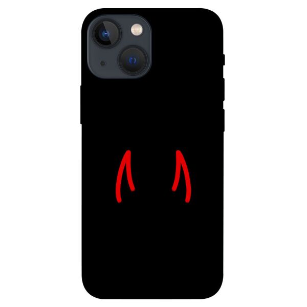 

Чехол itsPrint Red horns для Apple iPhone 13 mini (5.4")