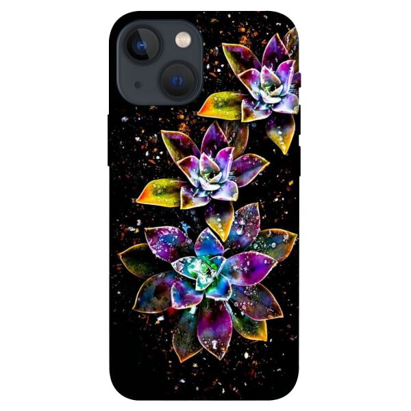 

Чехол itsPrint Цветы для Apple iPhone 13 mini (5.4")